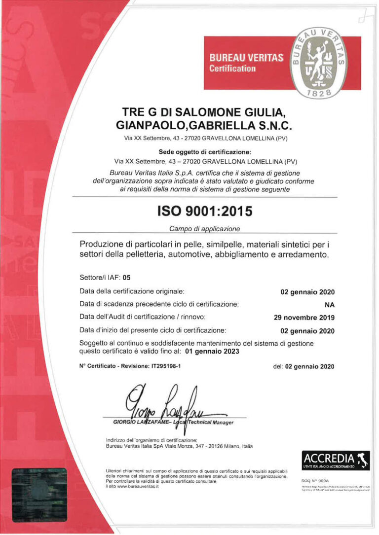 Certificazione